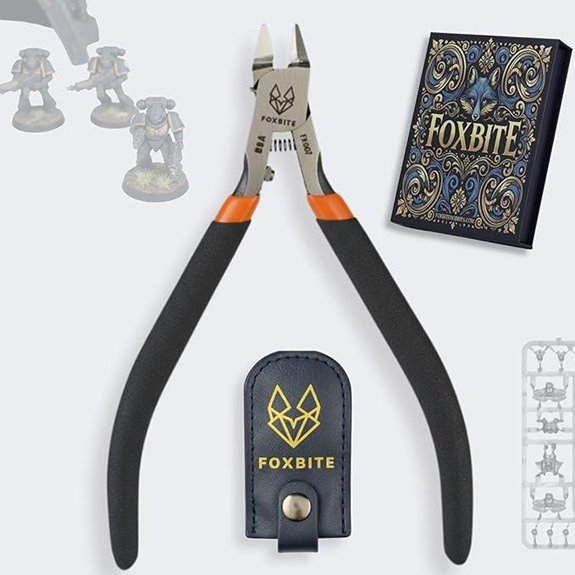 FOXBIT E Precision Hobby Nippers: Ultra Sharp Flat Cutter