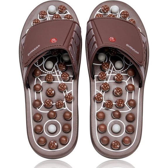 BYRIVER Foot Massager Under Desk Acupressor Mat