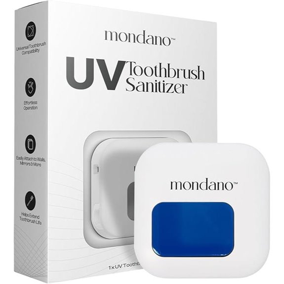 Mondano UV-C Toothbrush Sanitizer and Holder