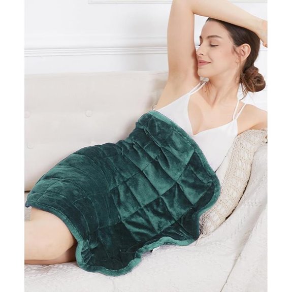 Alomidds 7lb Weighted Lap Blanket (Green)