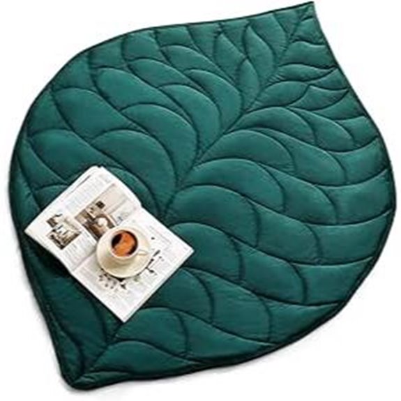 Kaisa 7 lb Weighted Lap Blanket Green 41x53