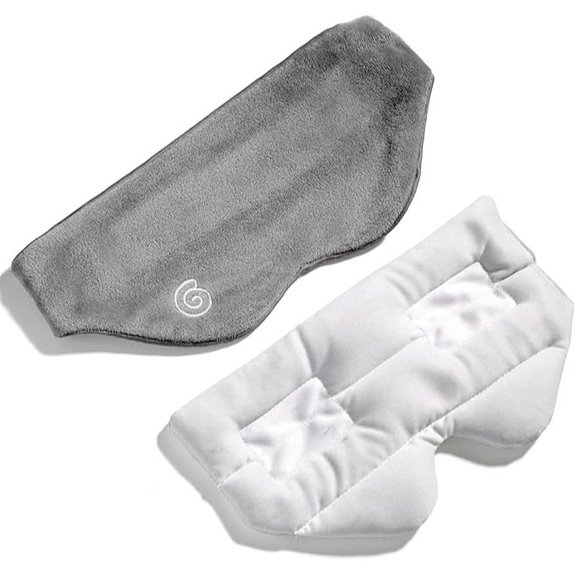 Gravity Weighted Eye Mask for Sleep - Ash Grey 1 lb