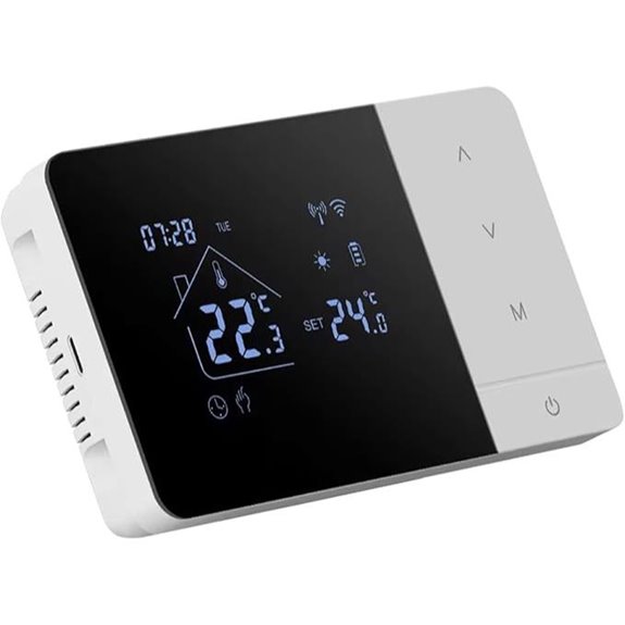 Smart Thermostat with WiFi Touchscreen Voice Control